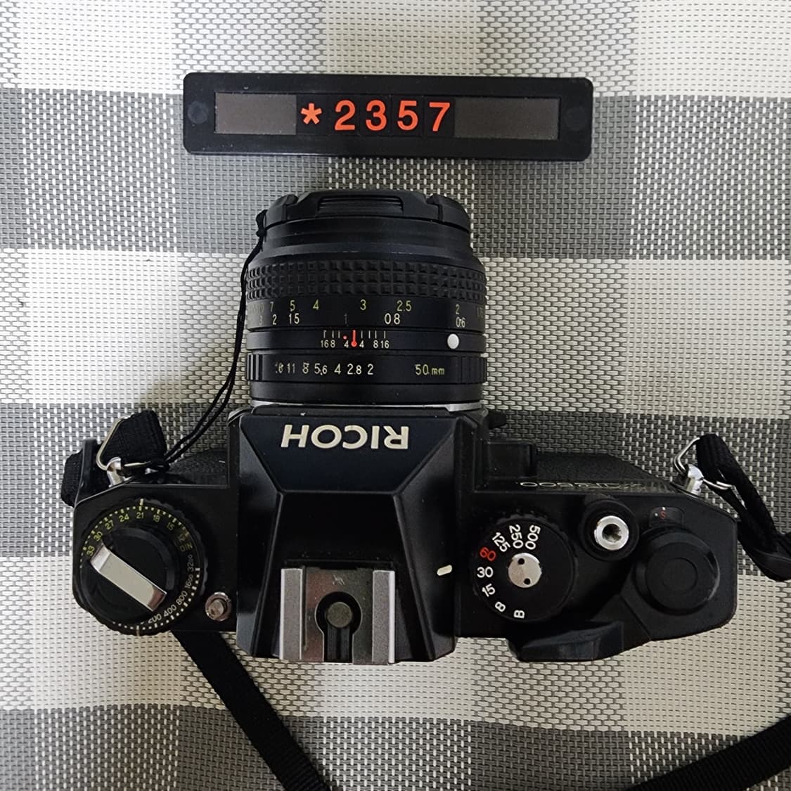 리코 XR-500 필름카메라 1대 2 단렌즈 블랙바디 상품이미지3