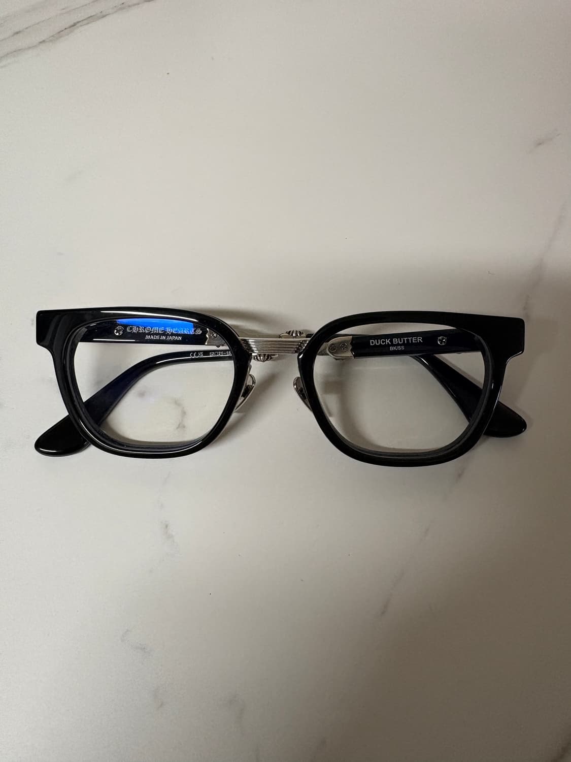 크롬하츠 안경 덕버터 블랙/실버 상품이미지3