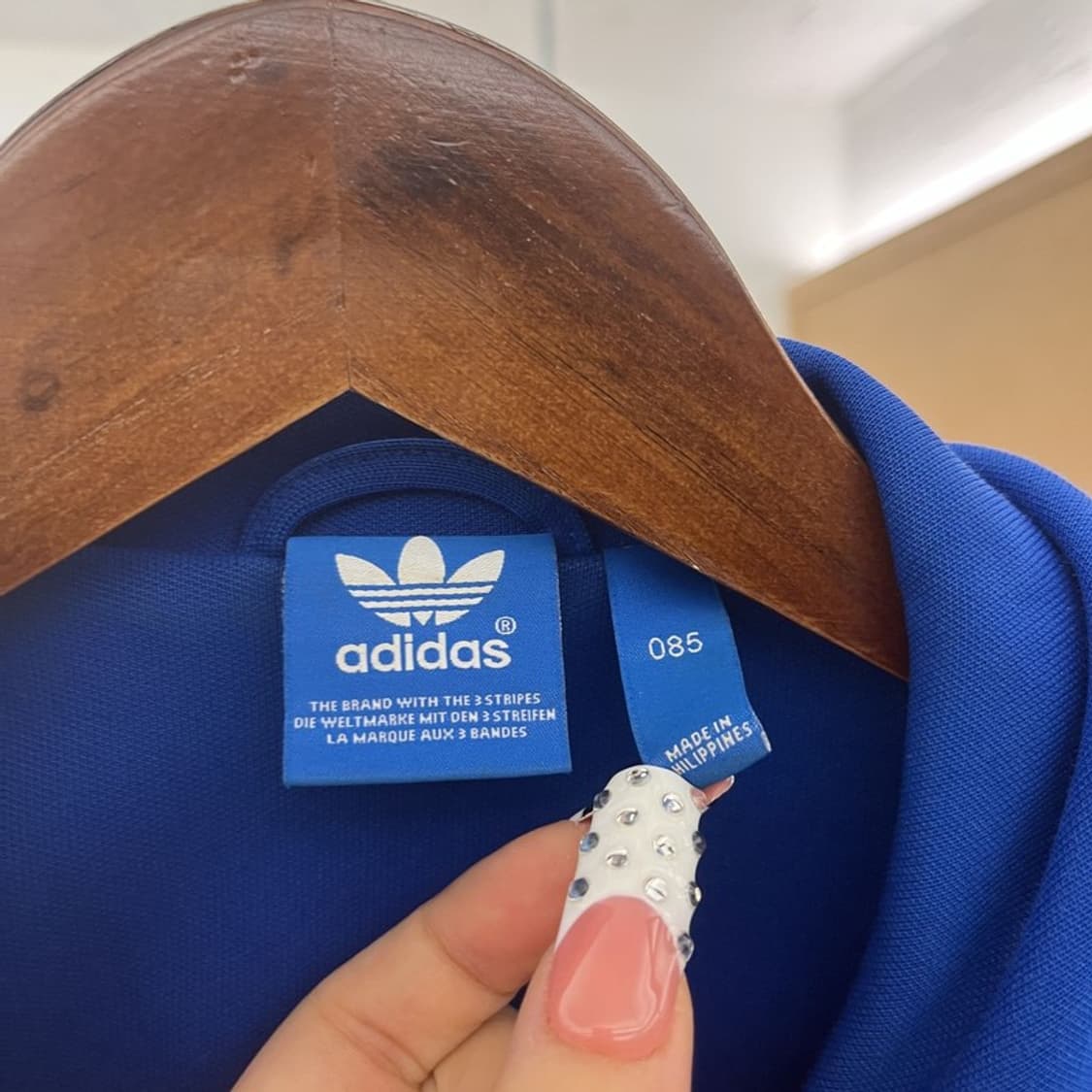 아디다스 빈티지 레트로 Y2K 00's 져지 집업 85 C10089 상품이미지5