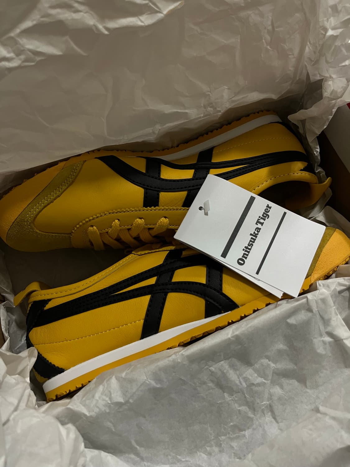 오니츠카타이거 멕시코66 옐로우 245 새상품 상품이미지1