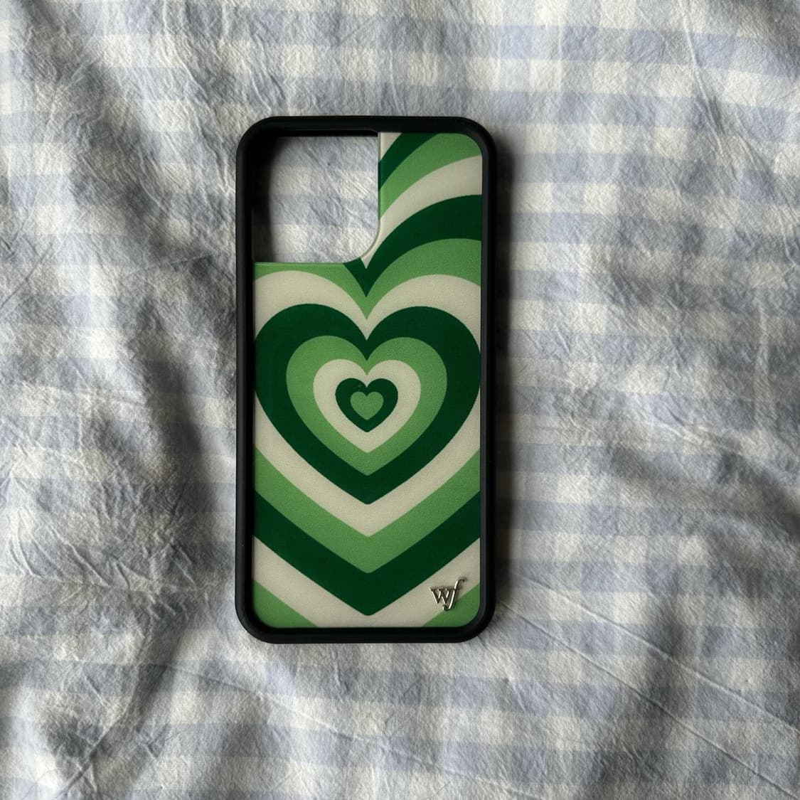 와일드플라워 케이스 아이폰 12 프로 맥스 pro max 그린 하트 상품이미지2