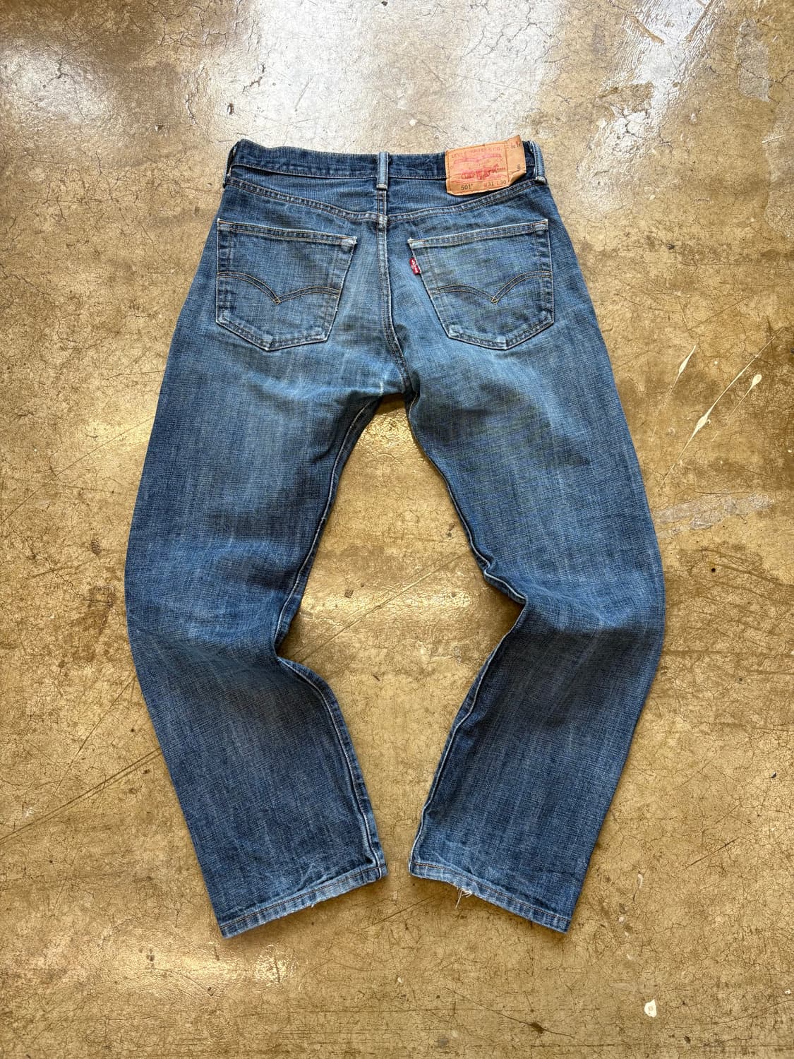 리바이스 501 xx 워싱 데님 상품이미지7