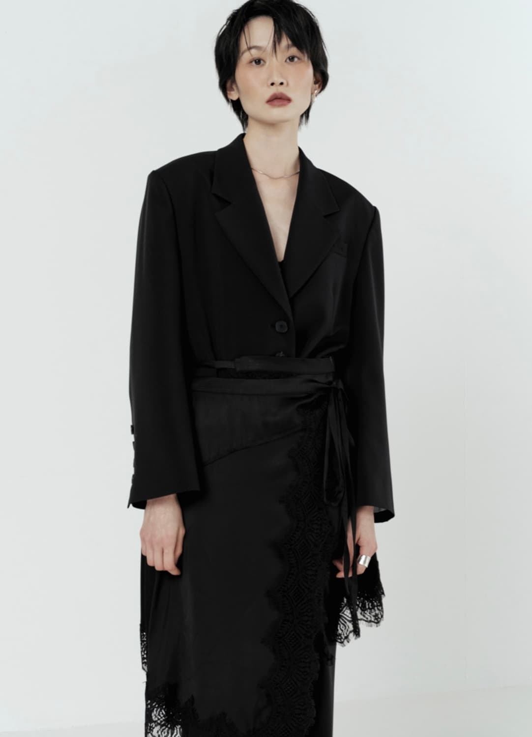 더일마 도브 백 오픈 재킷 상품이미지3