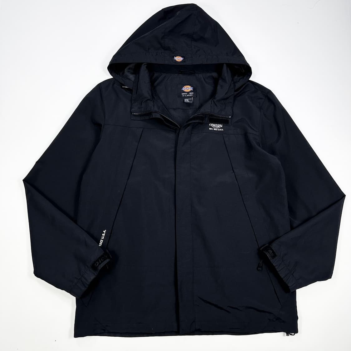 디키즈 오리지널 블랙 풀오버 바람막이 자켓 (XL) 상품이미지2