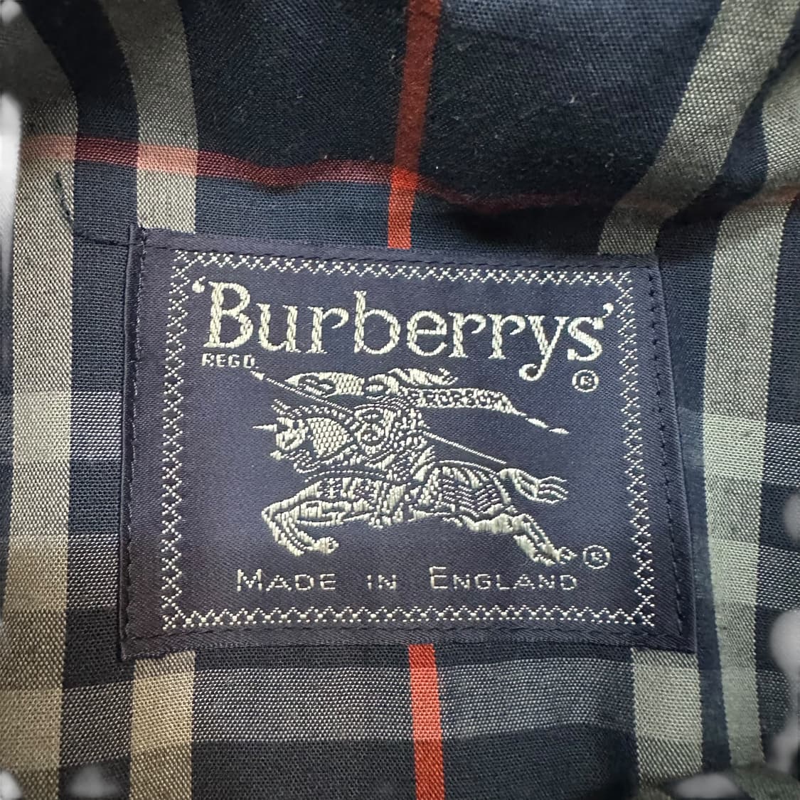 버버리 블루종 자켓 상품이미지6