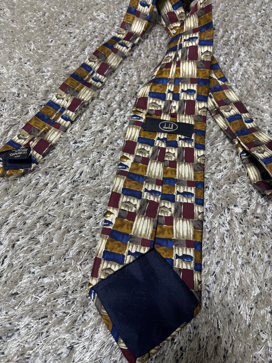 이태리제 던힐 100프로 실크 넥타이 상품이미지5