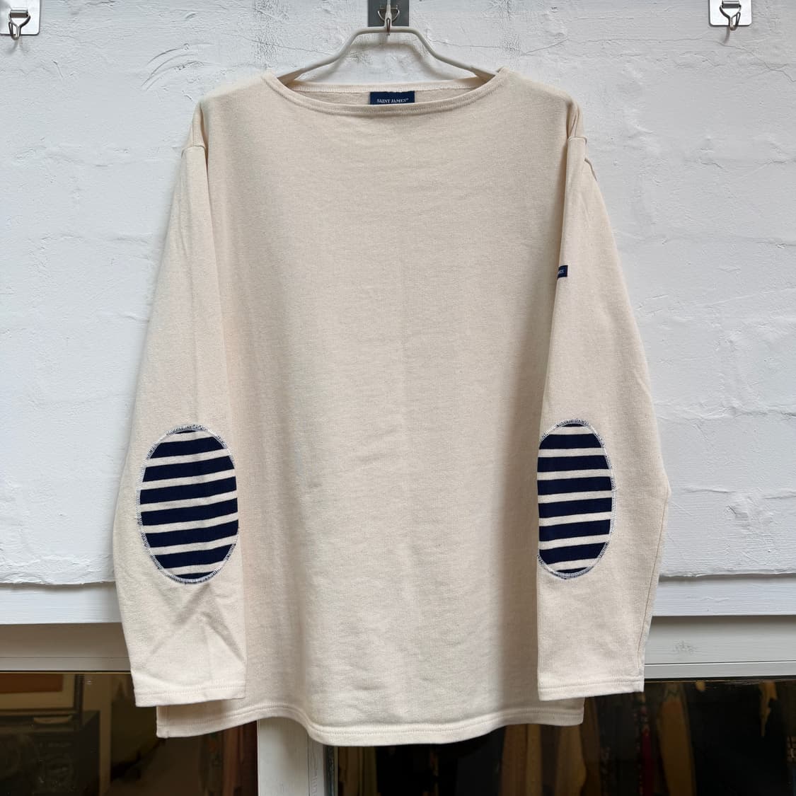 Saint James 앨보 패치 롱 슬리브 티셔츠 4(M) 상품이미지1