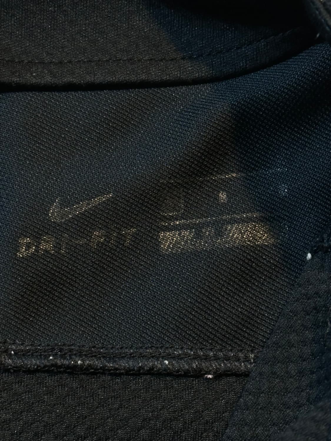 나이키 드라이핏 스우시 사이드라인 기능성 하프 반집업 블랙 상품이미지4