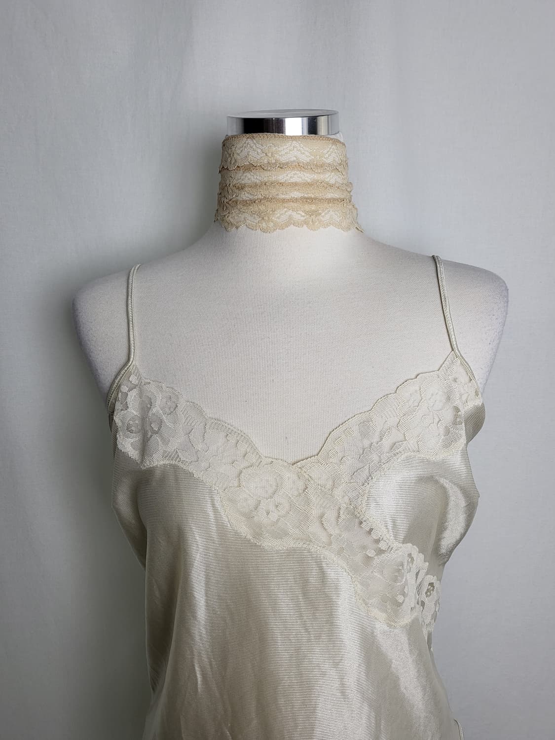 빈티지 아이보리 레이스 숏 슬리브리스 히메 핀터레스트 아사코어 하구미 상품이미지3