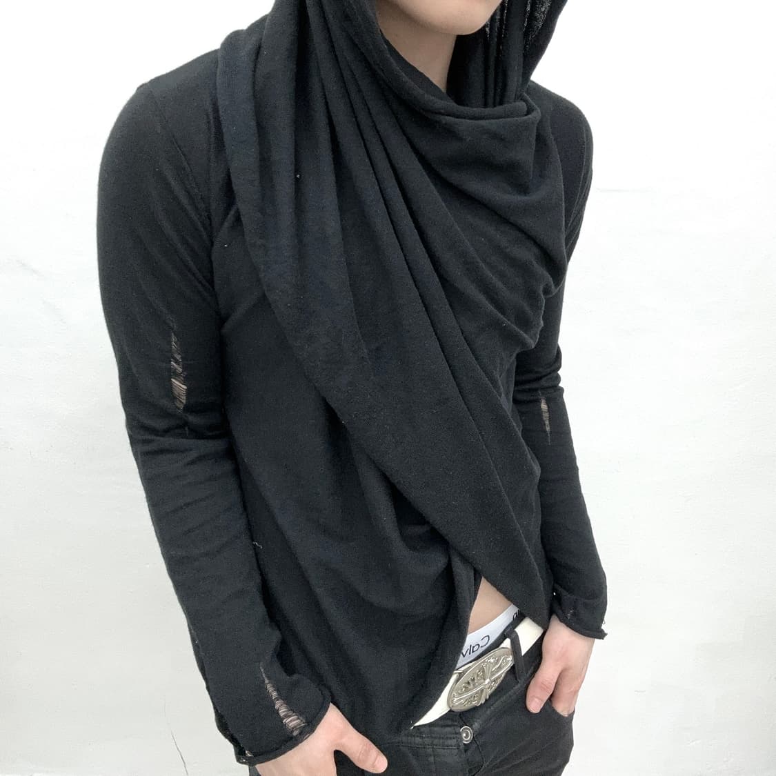 Fuga drape transform knit sleeve 상품이미지2