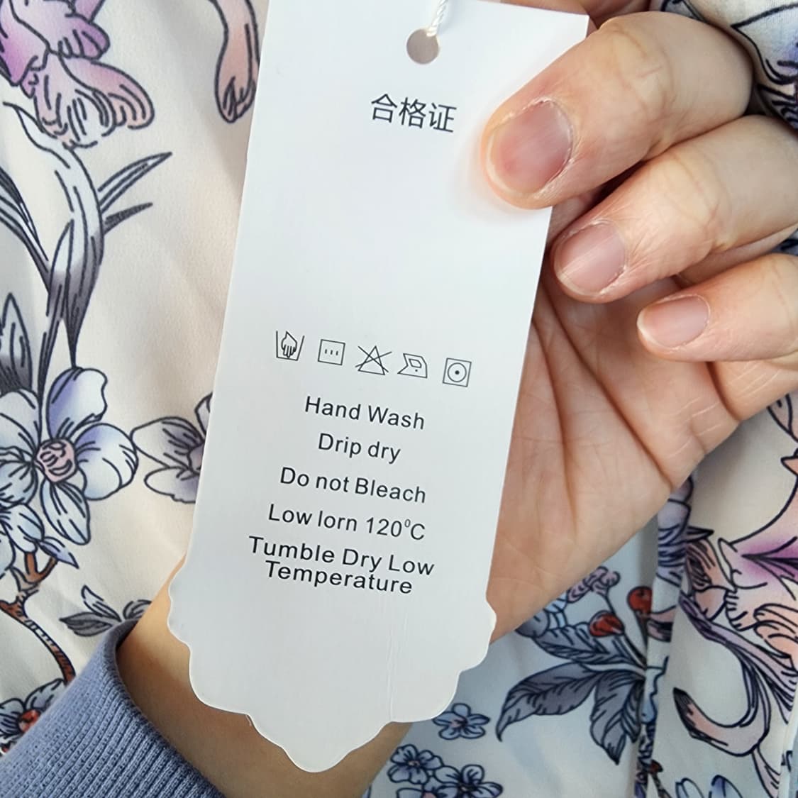 수입 플라워 패턴 레이스 롱 원피스 상품이미지8