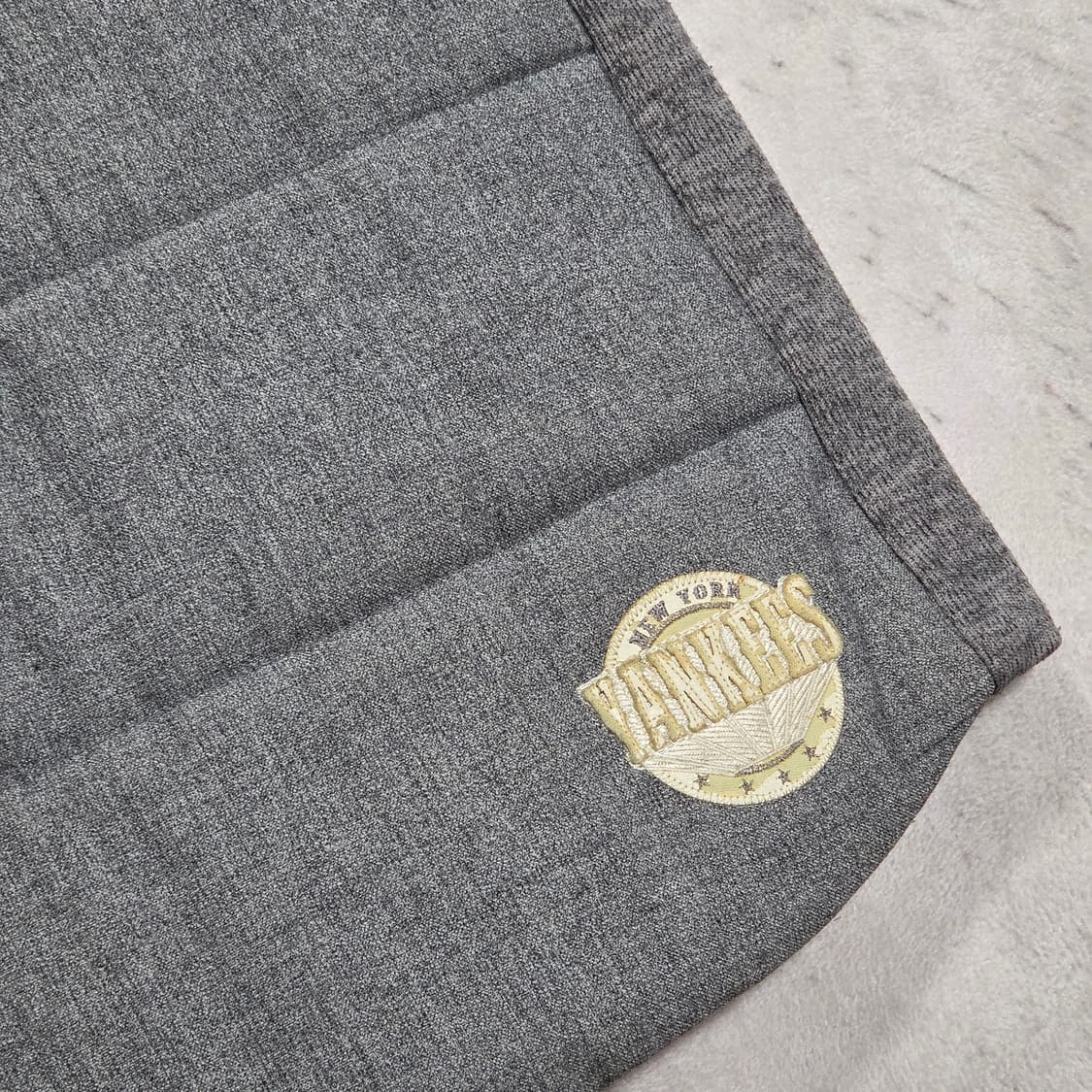 MLB NY 그레이 패딩 베스트 상품이미지6