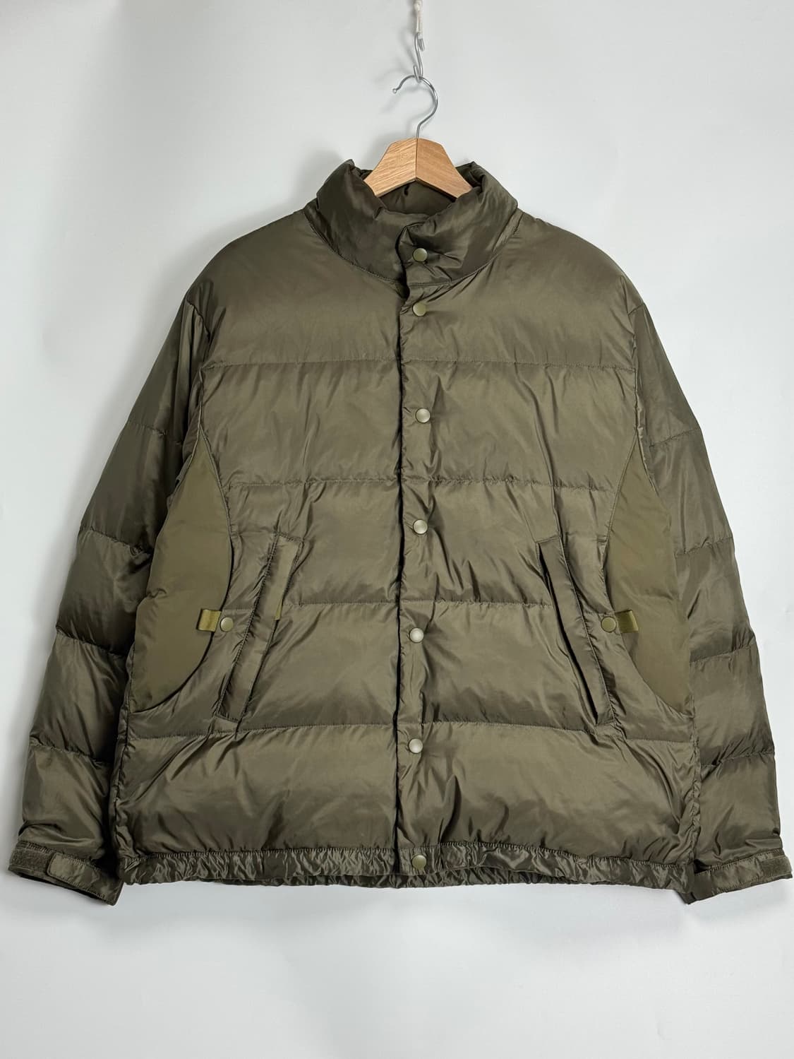 23FW 빔즈 립스탑 다운 패딩 파카 숏패딩 M 상품이미지2