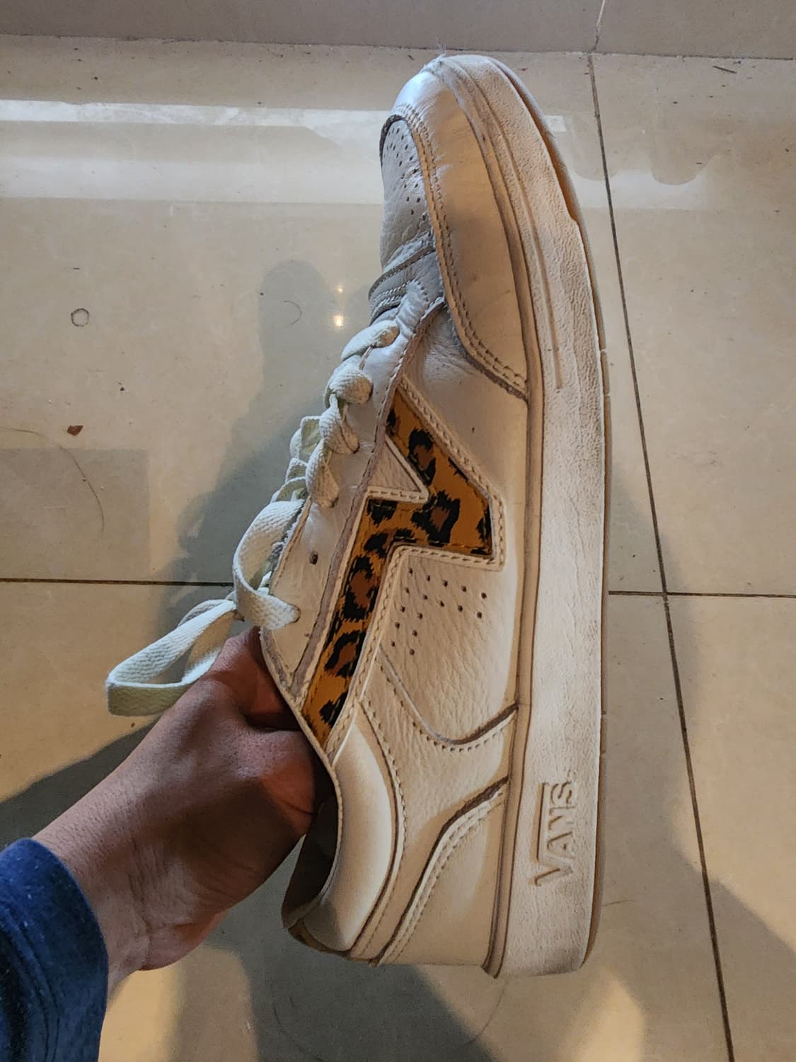 VANS 반스 레오파드 스니커즈 팜. 남자 280mm 운동화 남성 단화 상품이미지5