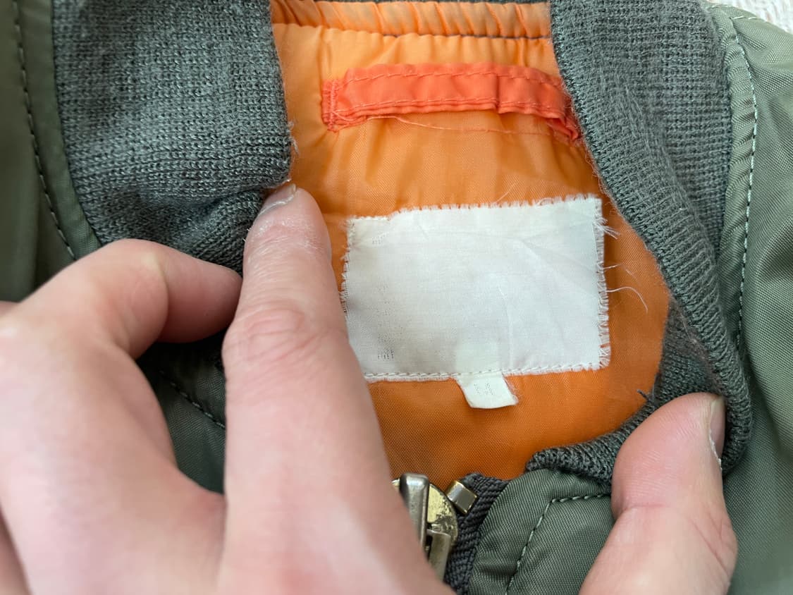 빈티지 ma1 플라이트 봄버 자켓 J03862 상품이미지5