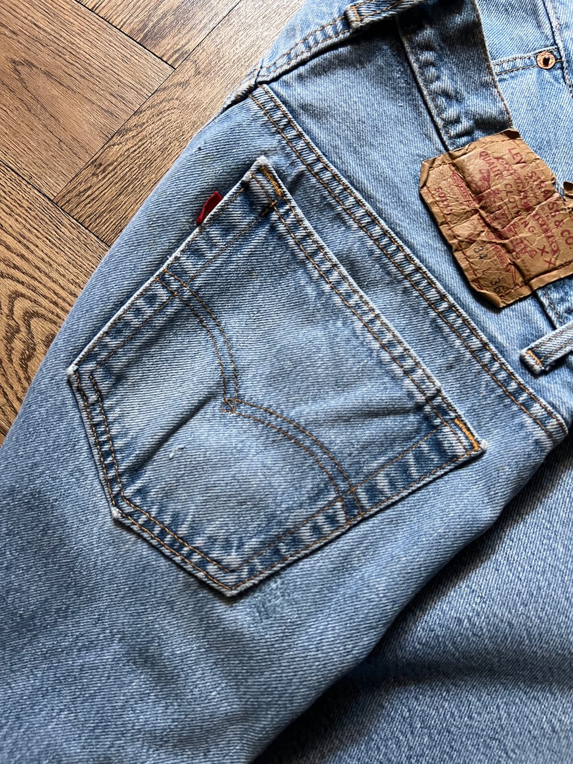 [34]90's 리바이스 501XX USA Made 데님 팬츠 S51 상품이미지5