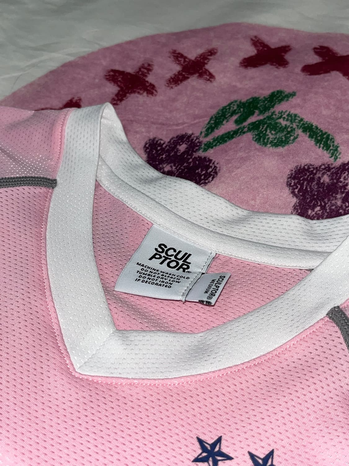 스컬프터 Sports Jersey Tee Pink M 상품이미지2