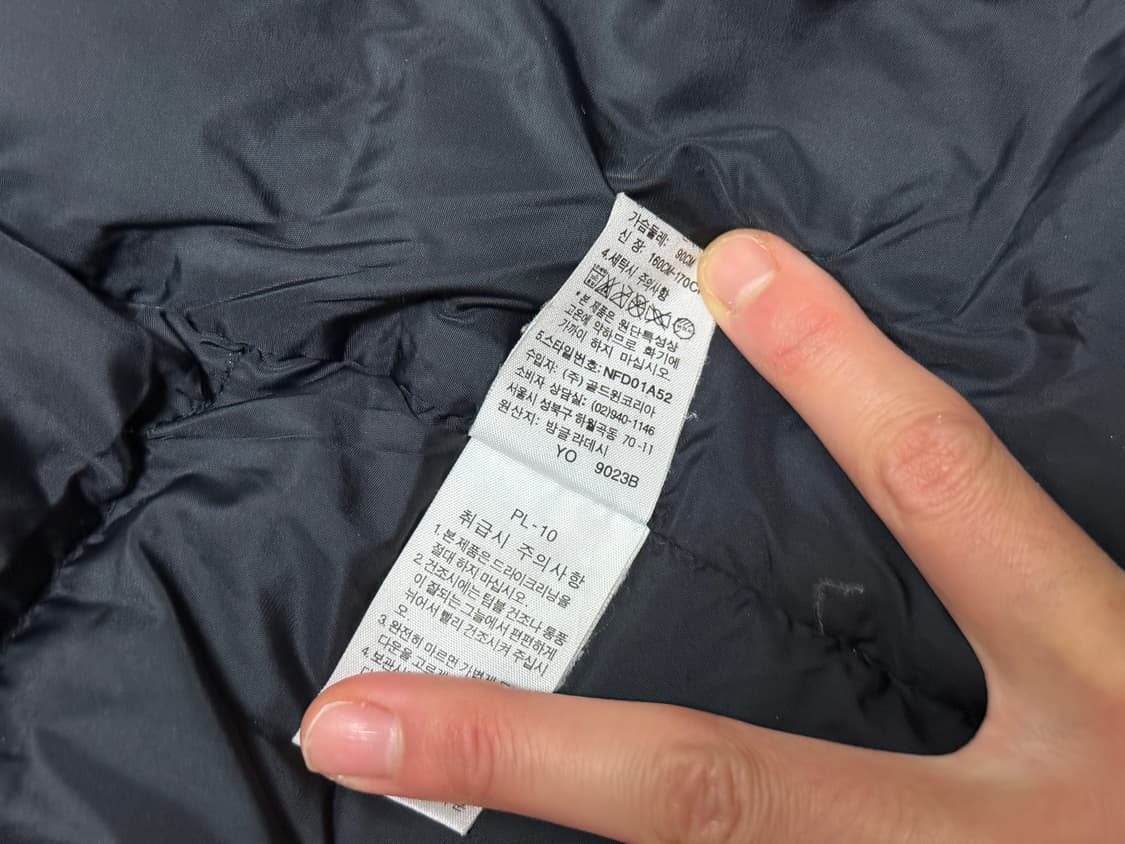 노스페이스 700 패딩조끼  상품이미지4