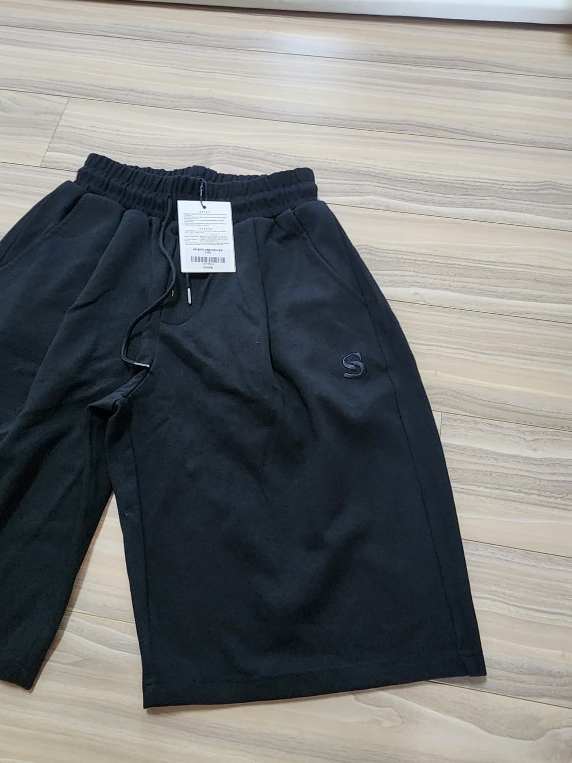 세븐셀라버뮤다팬츠반바지블랙 상품이미지2