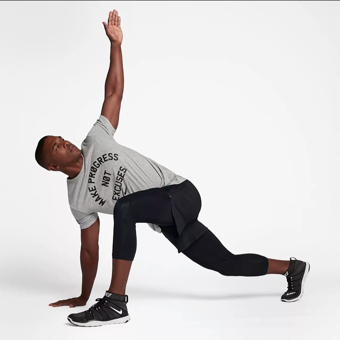 [해외M]나이키 프로 플렉스 2in1 트레이닝 쇼츠 타이즈 블랙 상품이미지4