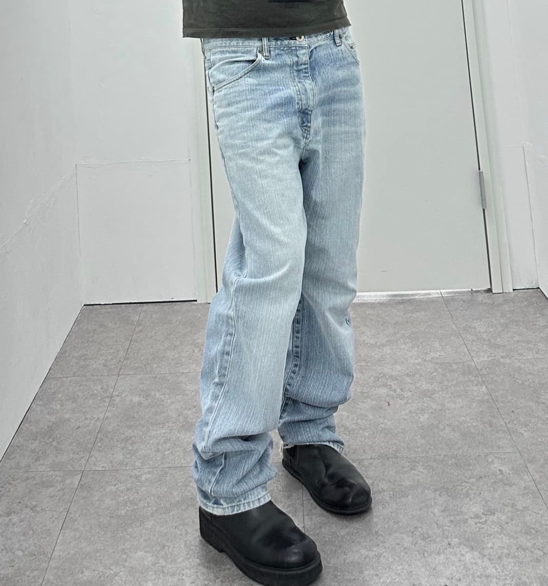 Vintage sagging denim pants 상품이미지1