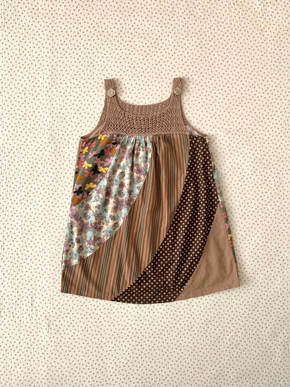 크로쉐 골덴 패치 원피스 상품이미지1