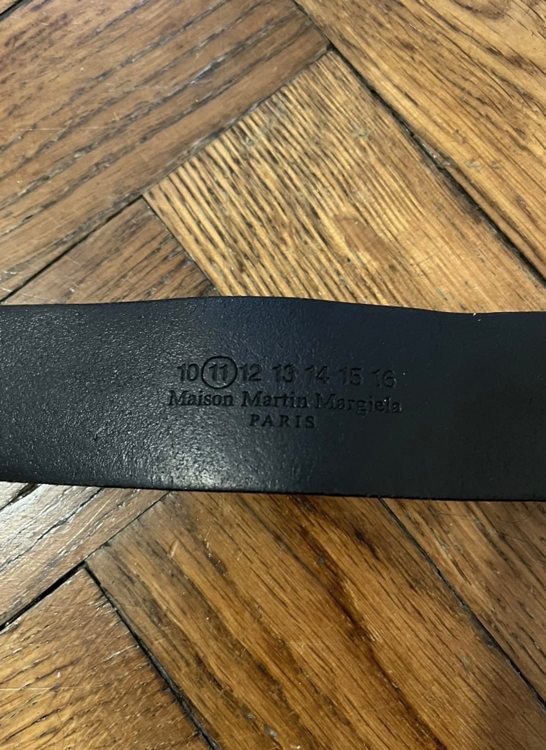 100) 메종 마르지엘라 아카이브 미러 벨트 상품이미지7