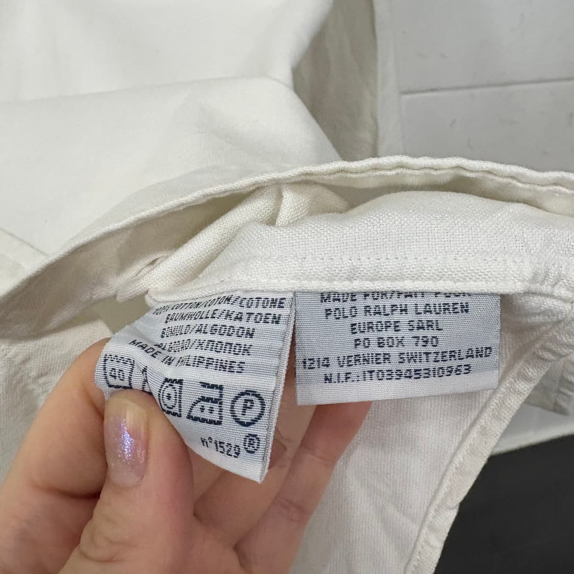 폴로 랄프로렌 옥스포드 빅포니 셔츠 흰색 상품이미지5
