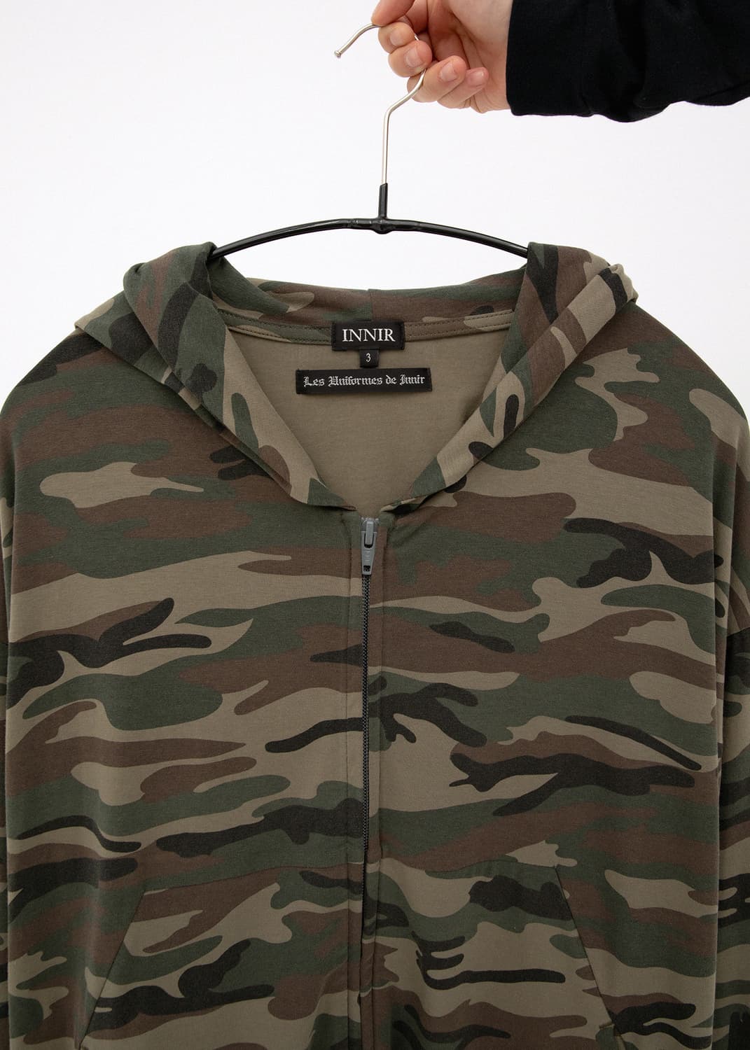 261 CAMO LIGHTWEIGHT ZIP HOODIE (WOODLAN 상품이미지8