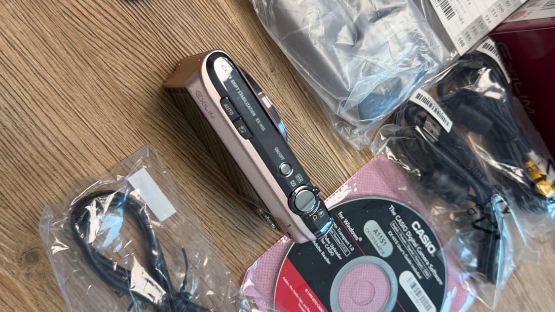 (민트급) 카시오 엑슬림 h15 풀박스 (핑크) 상품이미지6