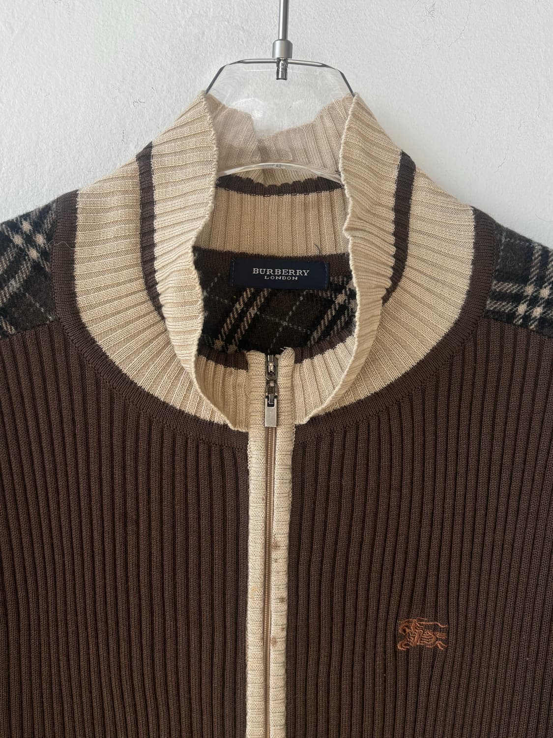 버버리 클래식 집업 가디건  상품이미지4