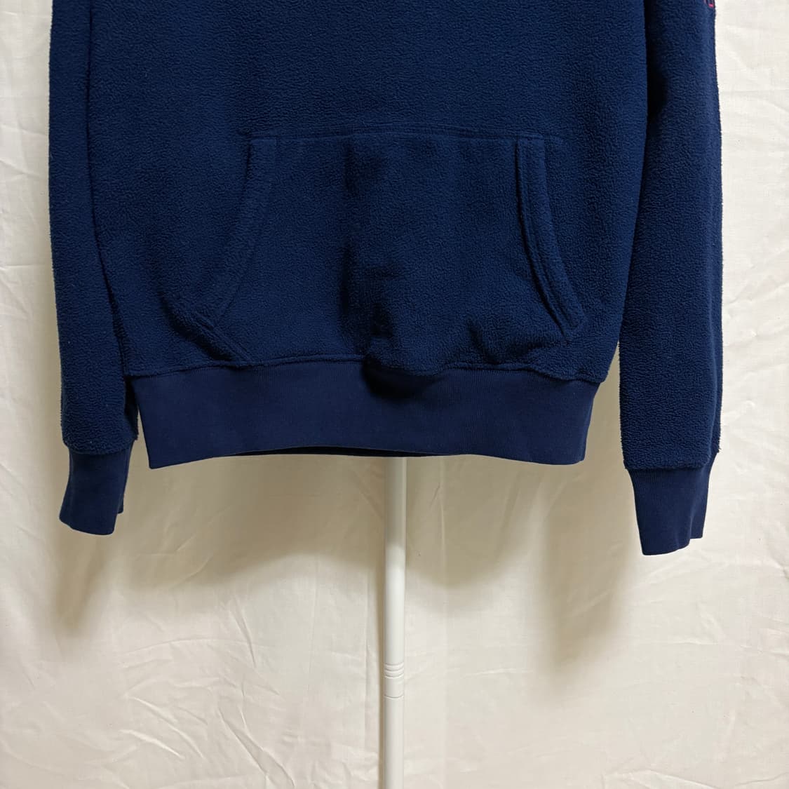 폴로 랄프로렌 USA 로고 플리스 후드티 / 네이비, S 상품이미지3