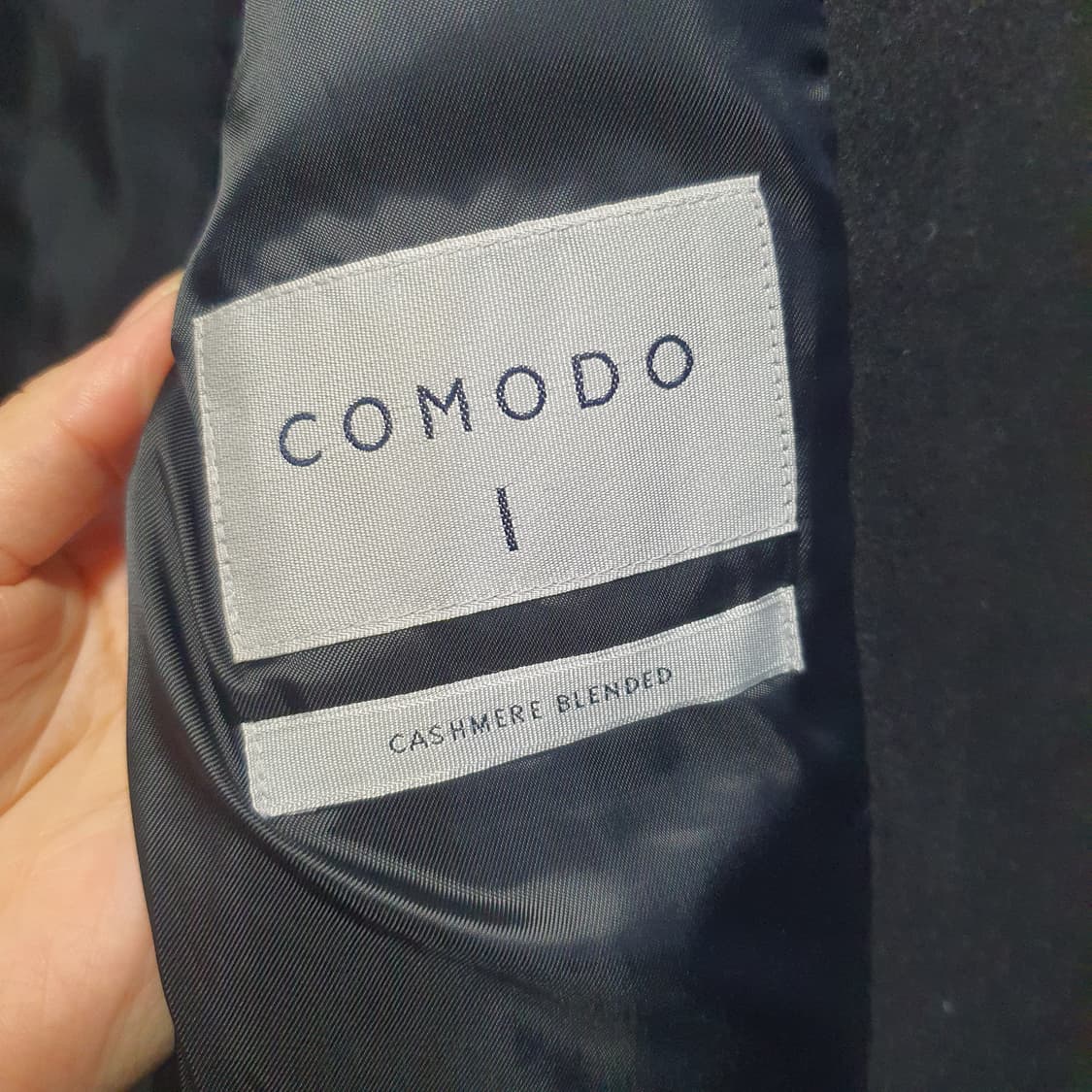 코모도 남성 모직 롱코트  상품이미지4