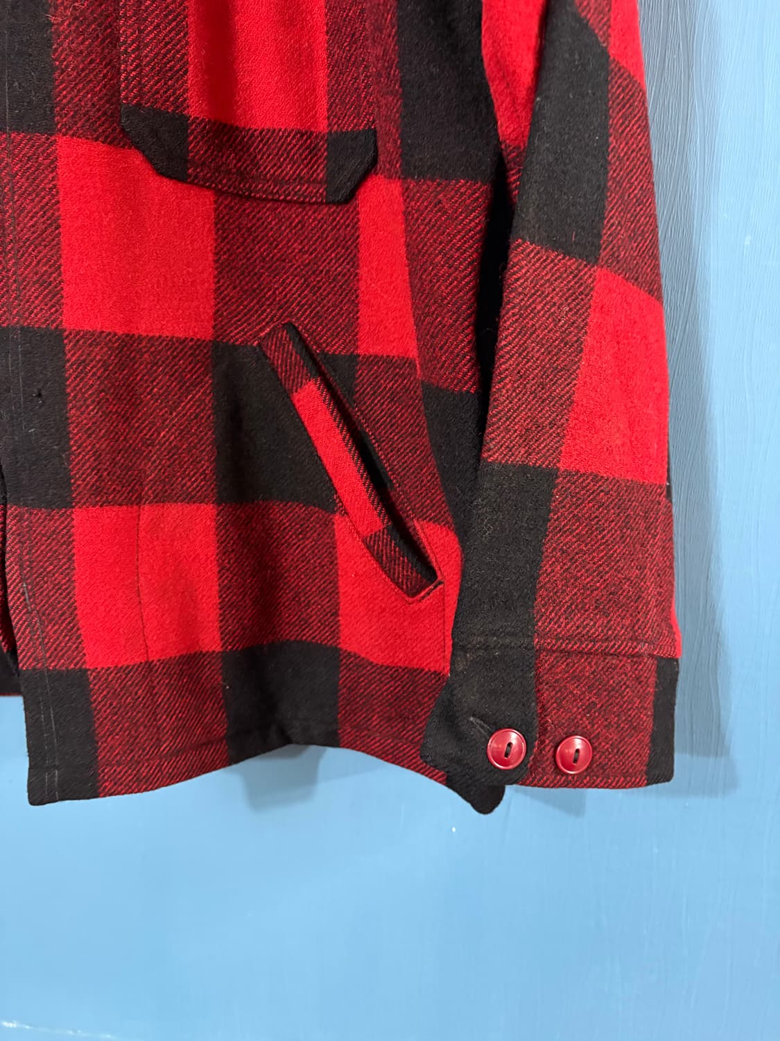 70's Woolrich Buffalo Mackinaw Cruiser   상품이미지5