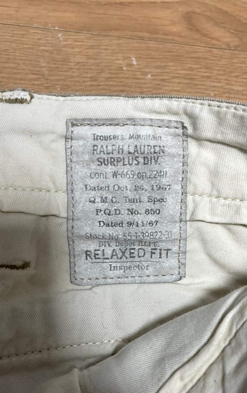 폴로랄프로렌 카고팬츠 상품이미지5