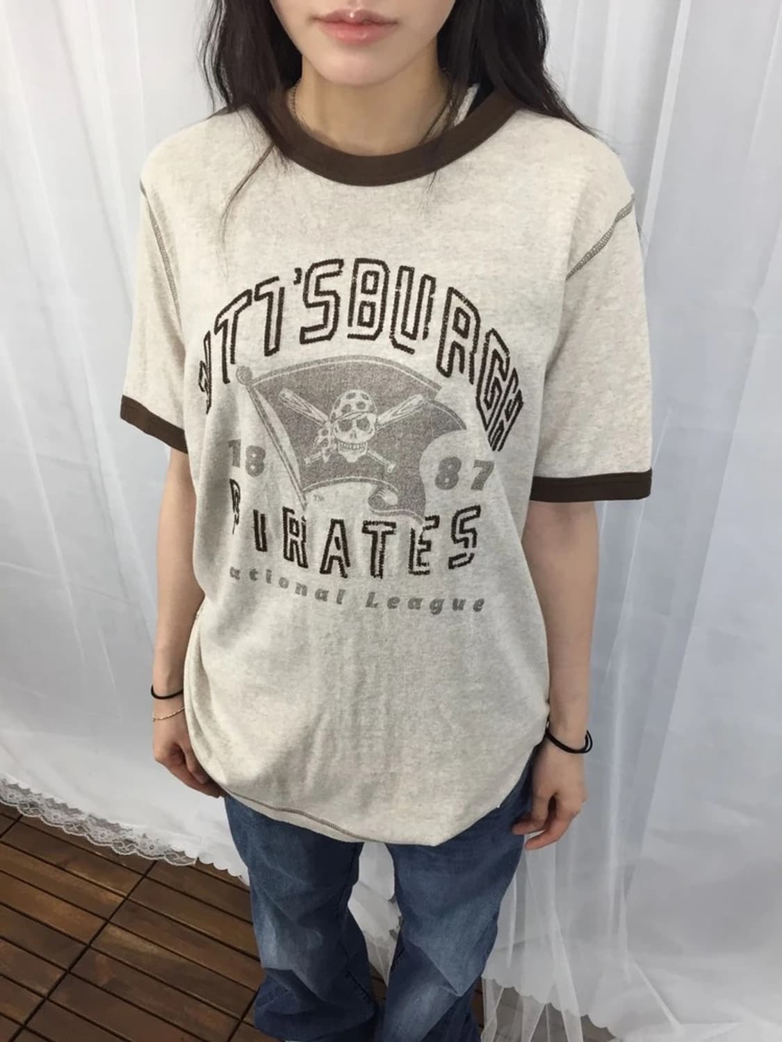 08 Uniqlo MLB Pirates Ringer Tee 상품이미지3