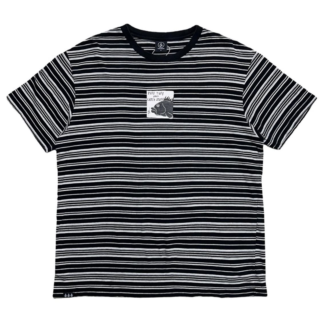 VOLCOM 스트라이프 반팔 XL 상품이미지1