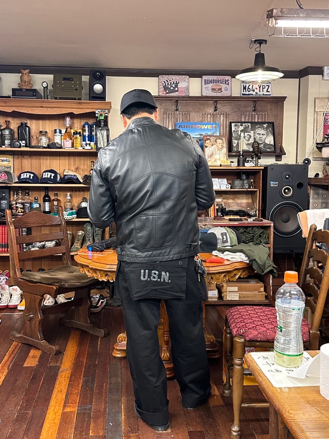 USN P44 Monkey Pants Reproduction Black 상품이미지1