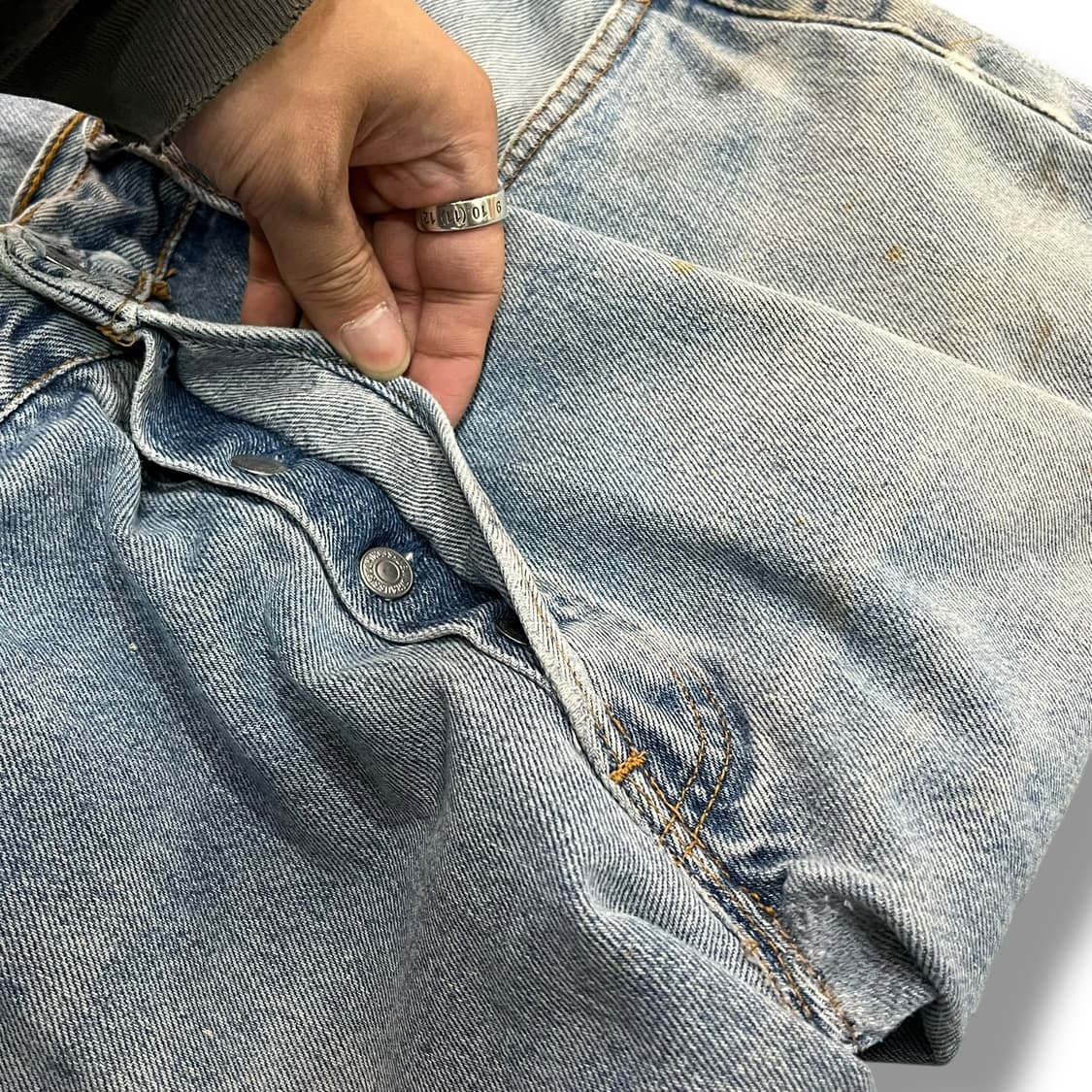  USA 리바이스 501 데님팬츠 y13963 상품이미지8