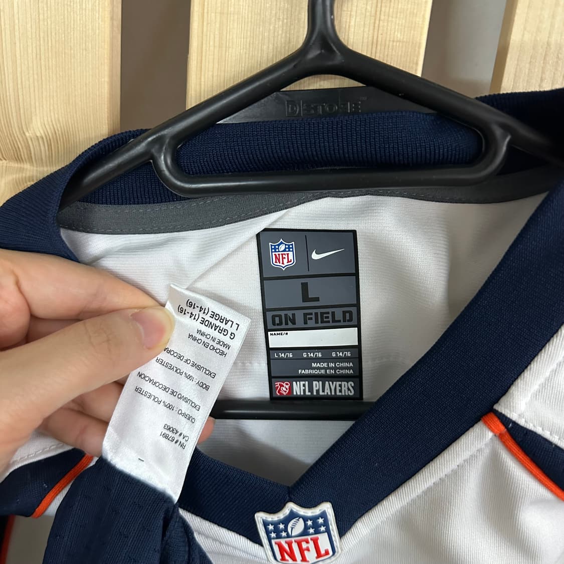 (L) 나이키 NFL 덴버 브롱코스 24 반팔 유니폼 상품이미지5