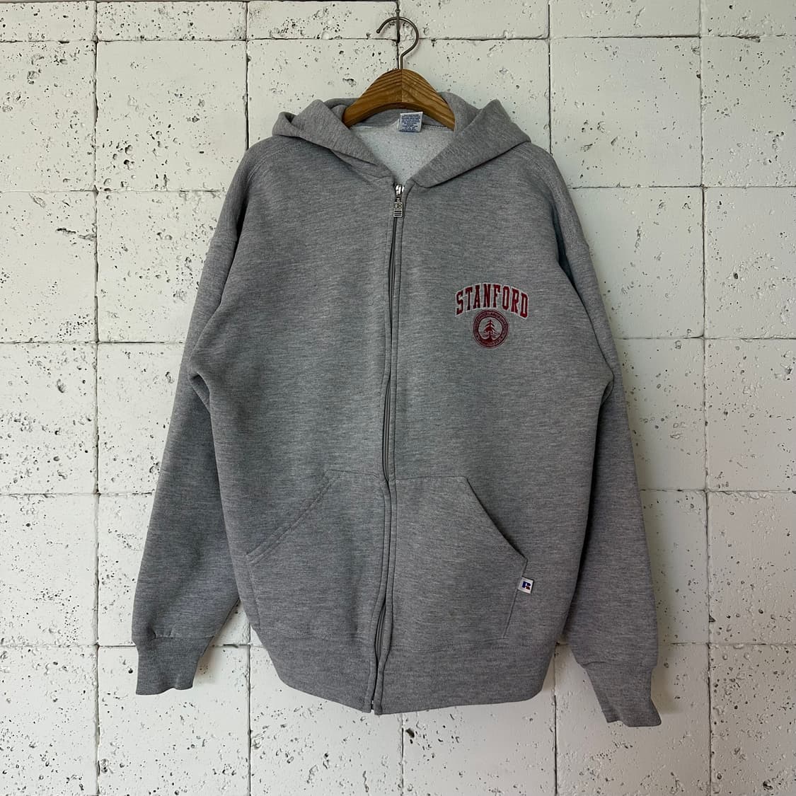 L 빈티지 러셀 후드집업 상품이미지1