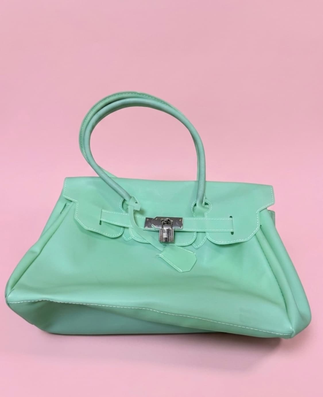 키키 젤리백  버킨젤리 퍼킨백 mint 상품이미지3