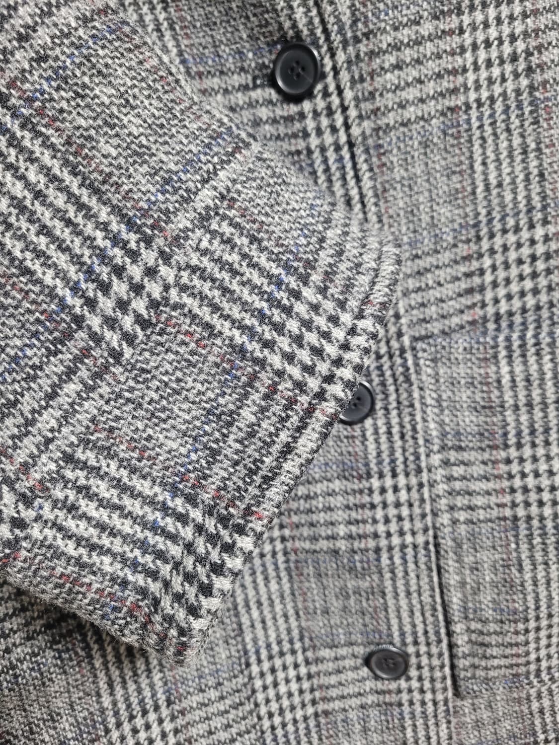 스튜디오톰보이 체크롱코트 상품이미지4