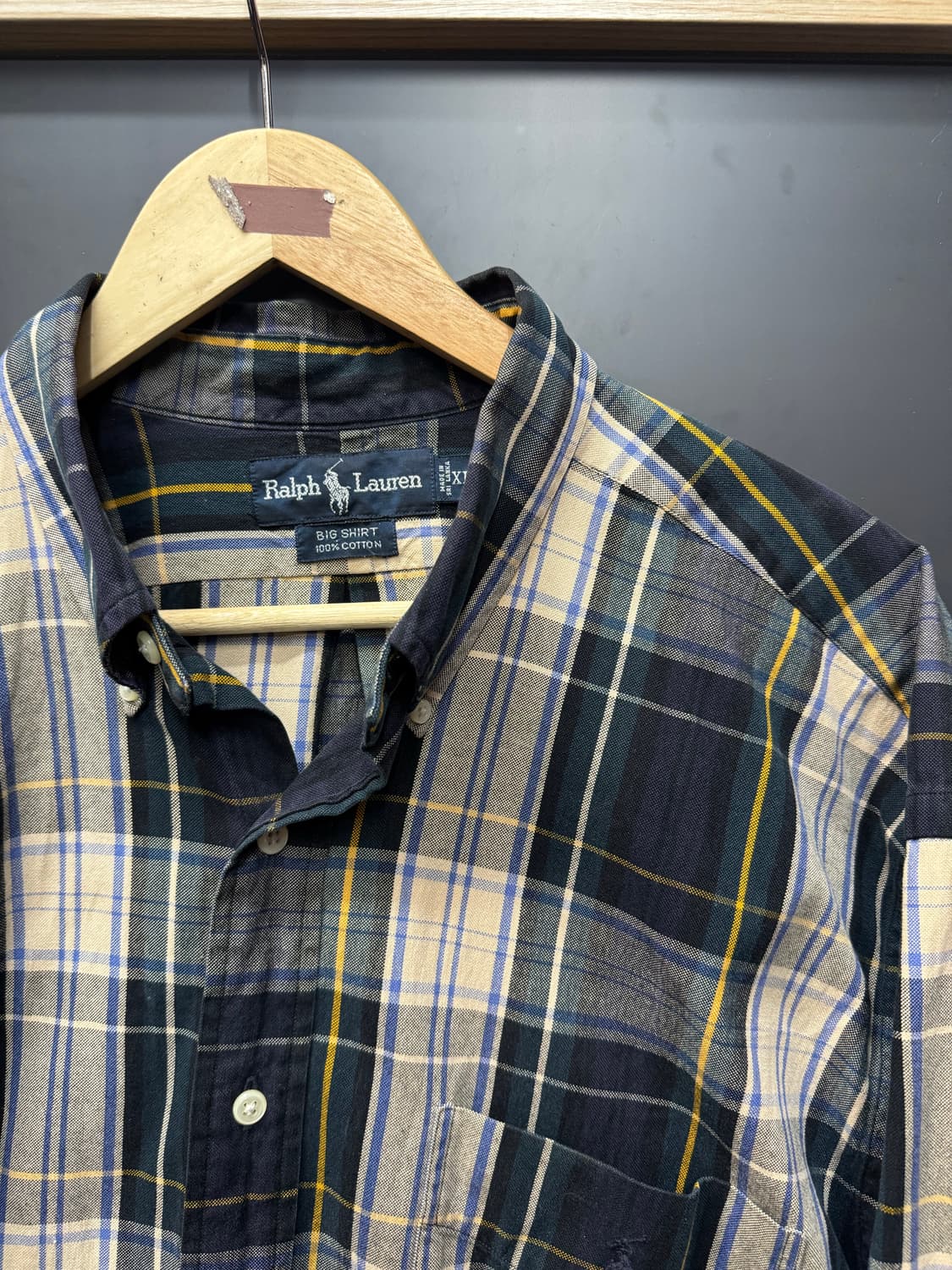 90s Polo Ralph Lauren Big shirts XL 상품이미지2
