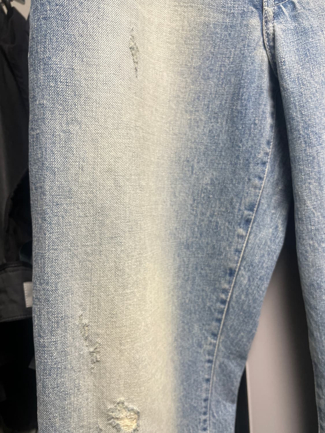 포터리 와이드데님 1사이즈 미드블루2 상품이미지7