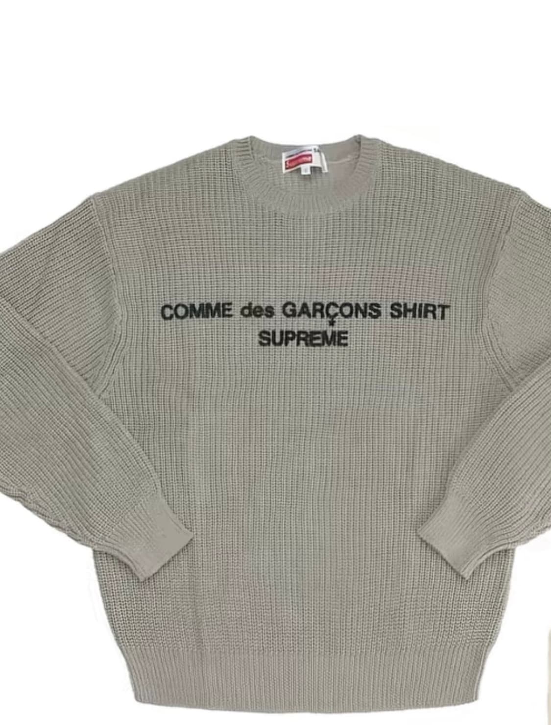 꼼데가르송x슈프림 니트 m사이즈(구매) 상품이미지1