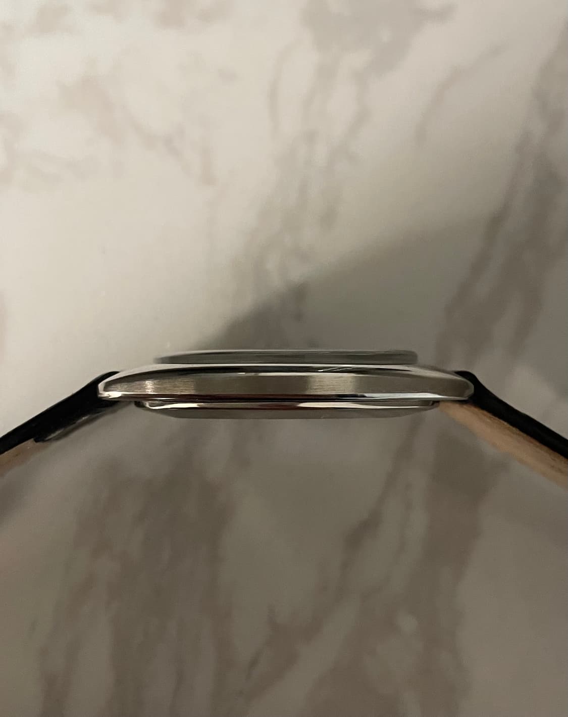 오메가 엘립스 쿠션형 네이비 빈티지 수동 시계 상품이미지5