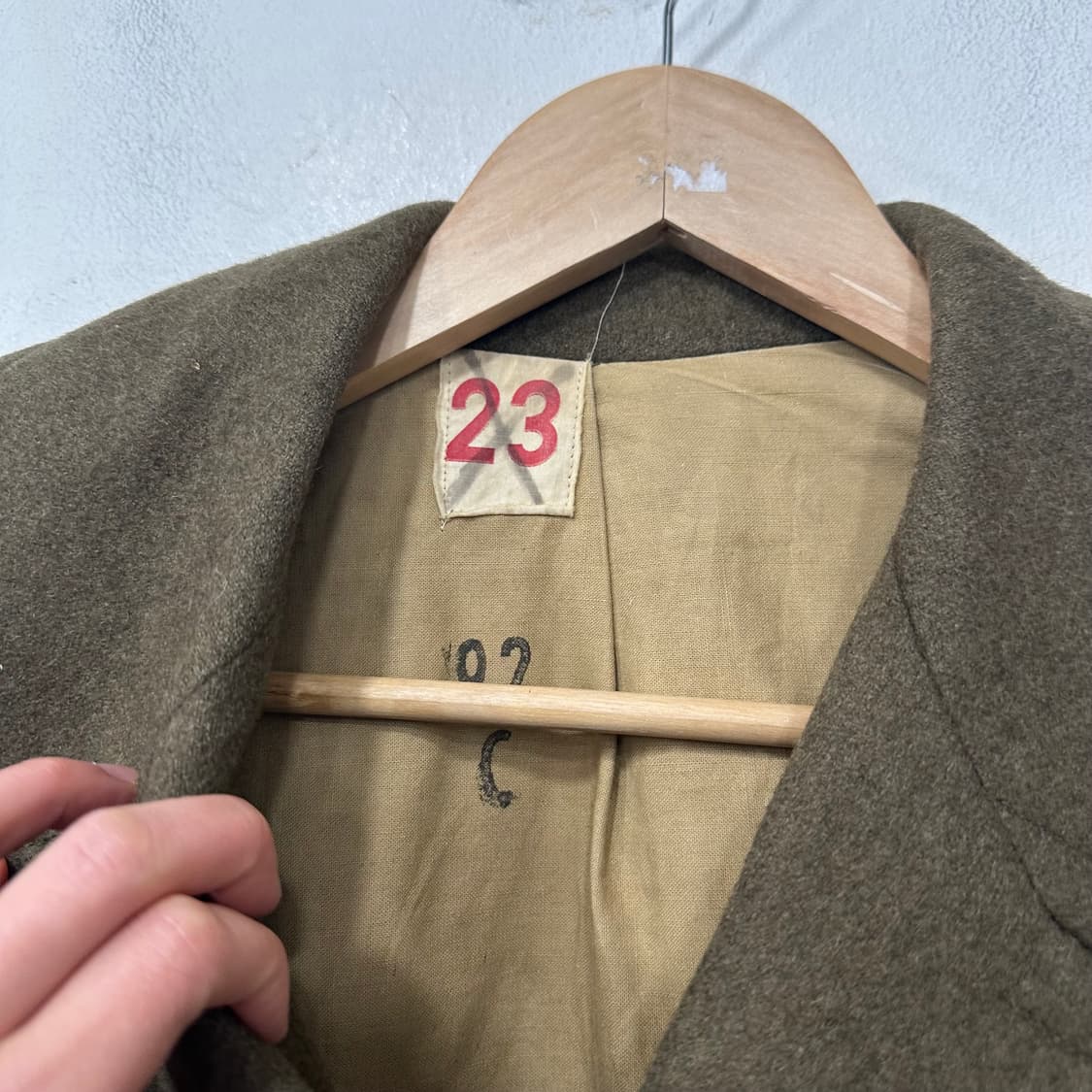 40‘s 오리지널 프랑스 밀리터리 피코트 상품이미지4