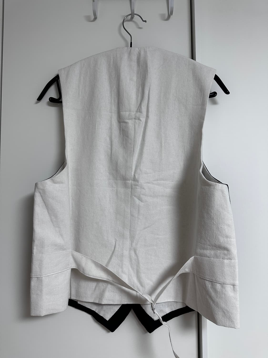 투빌더스하우스 린넨 코튼 웨이스트 코트 01 L 상품이미지4
