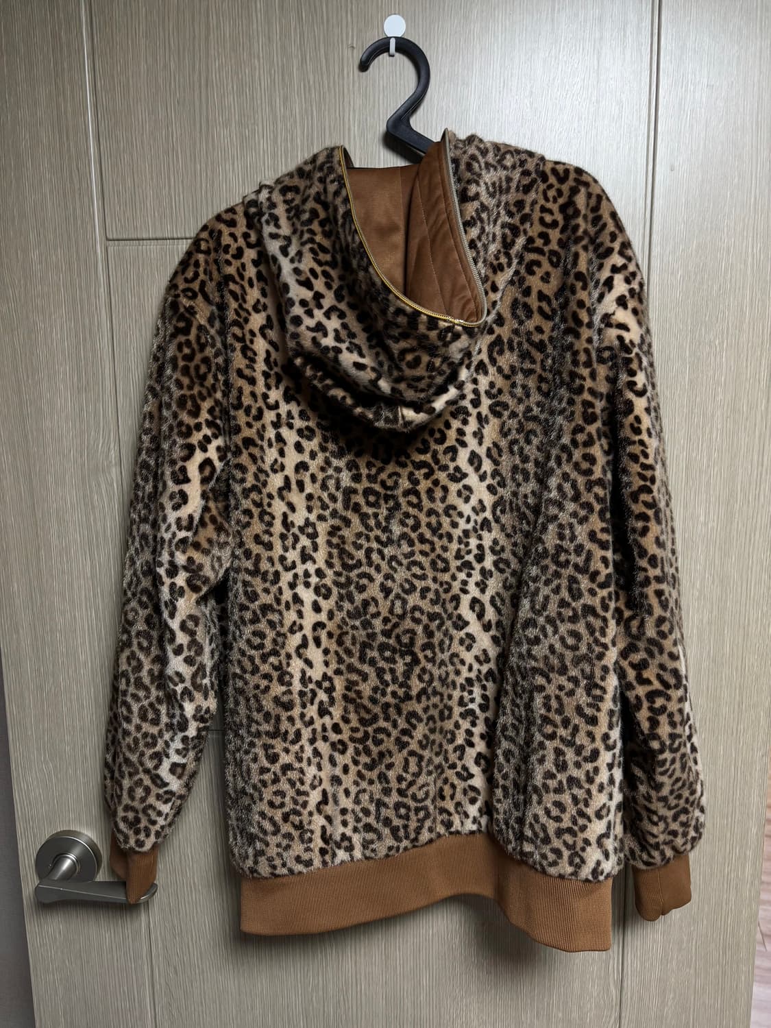 송치 호피 후드집업  상품이미지2